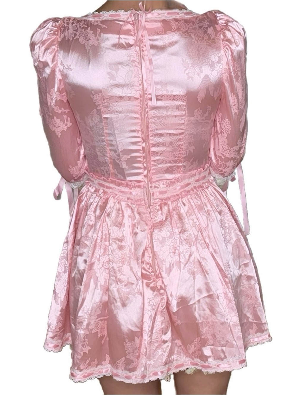 Trickz N Treatz Dolls Kill ‘CAKE QUEEN’ Marie Antoinette Pink Dress Costume XL - Picture 11 of 11